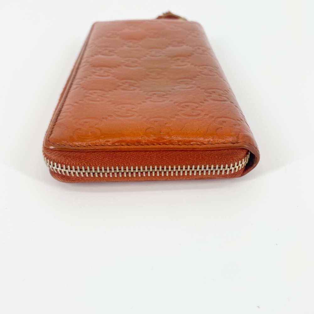 Gucci Tan Guccisima Leather Bamboo Tassel Long Zippy Wallet - Picture 5 of 12